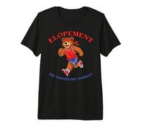 Autism Elopement Unexpected Workout Funny Running Bear T-Shirt Haut de Gamme