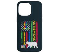Autism Father Son - Papa Bear Autistic Boys Girls Autism Dad Coque pour iPhone 14 Pro Max