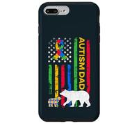Autism Father Son - Papa Bear Autistic Boys Girls Autism Dad Coque pour iPhone 7 Plus/8 Plus