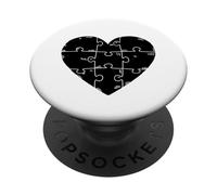 Autism Heart - Sensibilisation à l'Autisme PopSockets PopGrip Adhésif