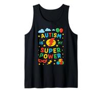 Autism is My Super Power Awesome Autistic Month Débardeur