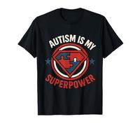 Autism is My Superpower Puzzle Écusson Pièce Sensibilisation T-Shirt