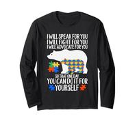 Autism Mama Bear I Will Speal Fight Advocate for You Manche Longue
