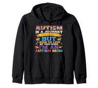 Autism Mom Women Mother's Day Autism Awareness Month Sweat à Capuche