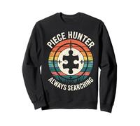 Autism Piece Hunter est Toujours en quête de Sensibilisation aux Puzzles rétro Sweatshirt