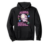 Autism Pride Axolotl Astronaute - Mignon Chibi Axolotl dans l'espace Sweat à Capuche