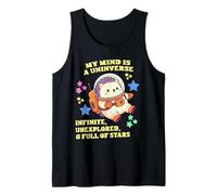 Autism Pride Hérisson Astronaute - Chibi Hérisson Débardeur