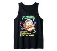 Autism Pride Hérisson Astronaute - Chibi Hérisson Débardeur