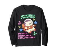 Autism Pride Hérisson Astronaute - Chibi Hérisson Manche Longue