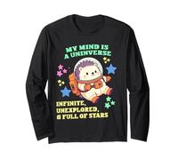 Autism Pride Hérisson Astronaute - Chibi Hérisson Manche Longue