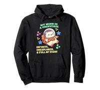 Autism Pride Hérisson Astronaute - Chibi Hérisson Sweat à Capuche