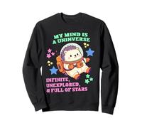 Autism Pride Hérisson Astronaute - Chibi Hérisson Sweatshirt