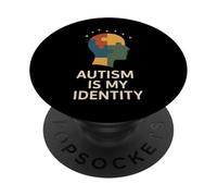 Autism Pride Neurodivergent Force Spectrum Identity PopSockets PopGrip Adhésif