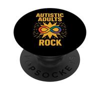 Autism Pride Neurodivergent Force Spectrum Identity PopSockets PopGrip Adhésif
