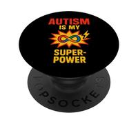 Autism Pride Neurodivergent Force Spectrum Identity PopSockets PopGrip Adhésif