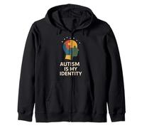 Autism Pride Neurodivergent Force Spectrum Identity Sweat à Capuche