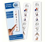 Autism Supplies and Developments Tableau Visuel Apprentissage Propreté Enfant - Tableau Séquentiel Autonomie Toilettes -Pictogrammes Autisme - la Maternelle, TSA/TDAH Enfant Outil