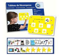 Autism Supplies & Developments Tableau de récompense visuel en Plastique en_RC (Francais)