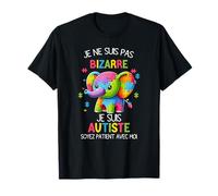 Autisme Enfant Je ne suis Pas Bizarre Autiste Humour T-Shirt