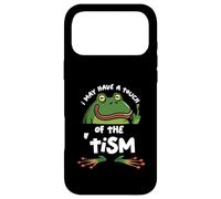 Autisme et neurodiversité : Grenouille, J'Ai Peut-être Une Touche de tisme Coque pour iPhone 17 Pro Max