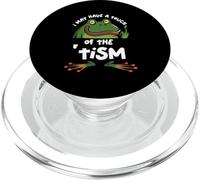 Autisme et neurodiversité : grenouille, j'ai peut-être une touche de tisme PopSockets PopGrip pour MagSafe
