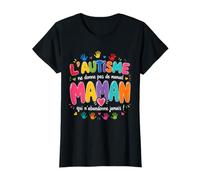 Autisme Maman Qui N'abandonne Jamais Sensibilisation Cadeau T-Shirt