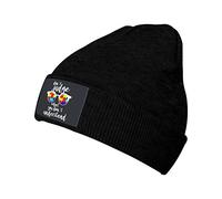 Autisme Ne Jugez Pas Ce Que Vous Ne Comprenez Pas Homme Femme Hiver Chapeaux Bonnets De Ski Classique Bonnet À Revers Mode Bonnet d'hiver pour Hiver Cyclisme Ski