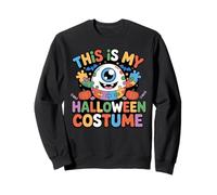 Autisme Puzzle Globe oculaire Halloween Costume Dessin animé Sweatshirt