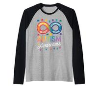 Autisme Sensibilisation Symbole Infini Neurodiversité Fierté Manche Raglan