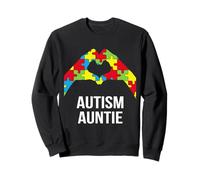Autisme, Tante, C'est Normal d'être différente Mois de Sensibilisation à l'Autisme Sweatshirt