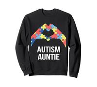 Autisme, Tante, C'est Normal d'être différente Mois de Sensibilisation à l'Autisme Sweatshirt