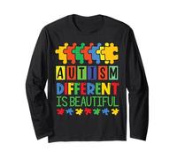 Autisme : Un Soutien autistique différent mais Magnifique pour Maman, Papa et Enfants Manche Longue