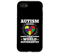 Autisme Voir Le Monde différemment Sensibilisation à l'Autisme Coque pour iPhone SE (2020) / 7/8
