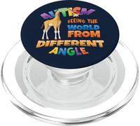 Autisme Voir Le Monde sous différents Angles de Conscience PopSockets PopGrip pour MagSafe