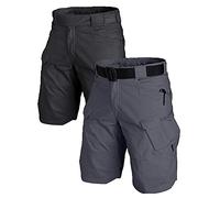 AUTIWITUA Short cargo imperméable pour homme - Séchage rapide - Léger - Respirant - Randonnée - Pêche - - Taille 5XL