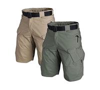AUTIWITUA Short cargo imperméable pour homme - Séchage rapide - Léger - Respirant - Randonnée - Pêche - - Taille M