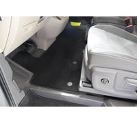 autix Tapis de sol, en velours fin et épais, 1 pièce, noir, pour VW T7, California, Beach Tour, Camper Coast et Ocean
