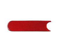 Auto Accessoires Garniture Panneau Frein À Main Autocollant Voiture Pour Seat Pour Leon MK2 2005 2006 2007 2008 2009 2010 2011 2012 Protection Intérieur(Red Carbon)