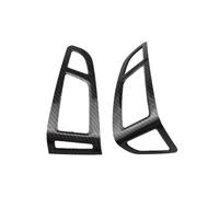 Auto Accessoires Intérieurs Pour Ford Pour Focus 3 Pour MK3 2015-2018 LHD Voiture Évent Sortie Panneau Décoration Couverture Garniture Autocollants(Wood Black 2pc)