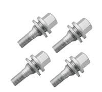 Auto Accessoires roues Compatible Avec 206 207 308 407 1007 2008 3008 Les Modèles 4 Boulons Roue Écrous Vis Pneu Moyeu Roue Goujons Roue 9817024580 540567