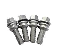 Auto Accessoires roues Compatible Avec Amarok 2010-2016 pour Mattway 2003-2015, vis de roue, boulons de moyeu de roue, accessoires automobiles WHT001693(4pcs)