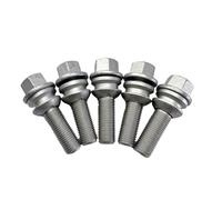 Auto Accessoires roues Compatible Avec Amarok 2010-2016 pour Mattway 2003-2015, vis de roue, boulons de moyeu de roue, accessoires automobiles WHT001693(5pcs)