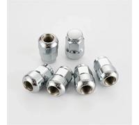 Auto Accessoires roues Compatible Avec BYD 20 Pièces Écrous De Roue Vis Goujons De Roue Fixations De Roue En Alliage M12x1,5 Hex 19 Mm Épaisseur 35 Mm