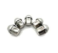 Auto Accessoires roues Compatible Avec Evoque 2012 2013 2014-2019 pour Discovery Sport 5 pièces vis de pneu boulons de roue en alliage écrou OE LR001381 LR043267