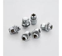 Auto Accessoires roues Compatible avec Toyota pour Corolla pour Sienna pour Rav4 pour Camry Écrous roue M12x1,5 Écrous roue avec rondelle Écrou roue Mag