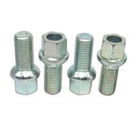 Auto Accessoires roues Compatible avec VW pour Golf pour Bora écrou roue goujon pneu boulons roue vis alliage attaches OE 8D0601139A(4pcs)