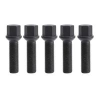 Auto Accessoires roues Compatible avec VW pour Golf pour TT 5 pièces voiture alliage écrous roue boulons vis 12.9 longueur filetage 37 42 47 52 mm M14 x 1,5 boulons roue(37mm)