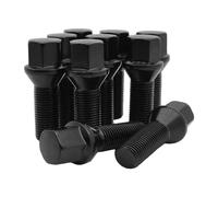 Auto Accessoires roues Lot de 10 boulons roue à base conique 17 mm hexagonaux 35 mm 40 mm 28 mm tige allongée M12 x 1,5 M14 x 1,25 M14 x 1,5(28mm,M14x1.5)
