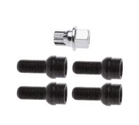 Auto Accessoires roues Lot de 5 écrous de roue de véhicule M14 x 1,5 mm ouille, pour la plupart des boulons de roue de voiture, référence OE 8D0601139F