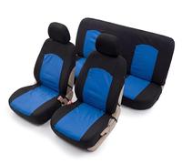 Auto Accessori Lupex - Coprisedili Modèle Soft Universels pour Voiture, Ensemble Avant et Arrière, Housses de Sièges Utilitaires Standard Petites et Moyennes, Non pour SUV